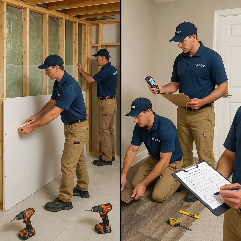 Repairs and Reconstruction process in Logan County, IL